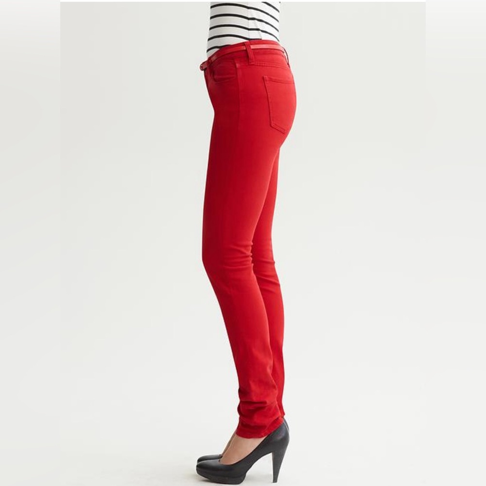 Banana Republic POP COLOR High Rise SKINNY JEAN‎ Velvet Woman’s Size 10 EUC